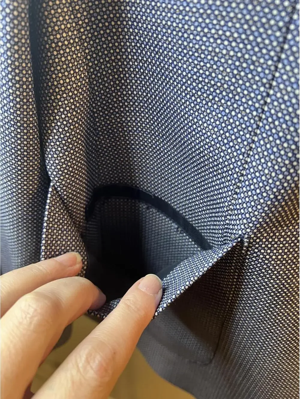 Reda 1865 Milano Italian Wool Sport Coal Blazer 40R Gray Birdseye Made in Italy